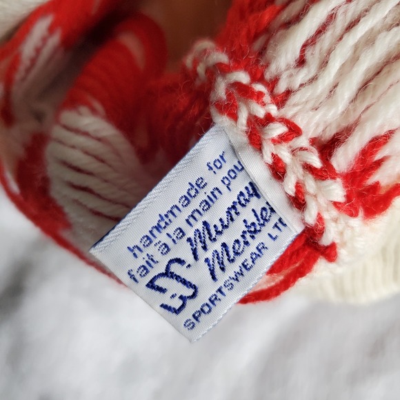 Vintage Murray Merkley Beanie Hat winter snow Virgin Wool Mt. Tremblant Canada - Picture 6 of 9